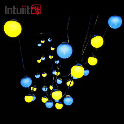 lumières de ficelle de Noël de 116W RGBW pendant des 2 années d'intérieur de garantie