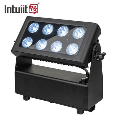Lumière menée imperméable de pair d'étape de Rgbw 8x15w Dmx à piles
