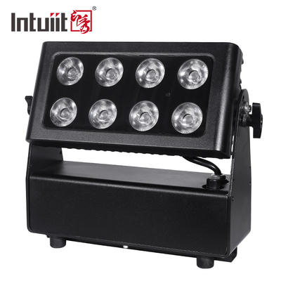 La radio à piles imperméable de lumières d'étape de RGBWAUV DJ LED a mené Uplight