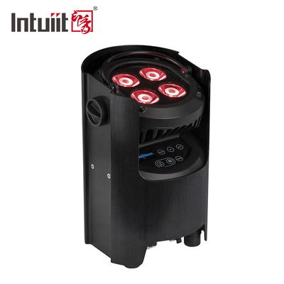 Lumière à piles sans fil d'étape de la disco LED du DJ de tache d'Uplight de pair de DMX IR Wifi 4x12w