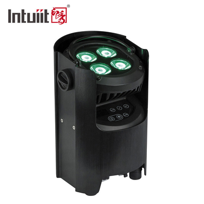 La scène LED alimentée par batterie 240V allume la barre Rgbw 4 en 1 événement DJ mariage Uplight LED sans fil