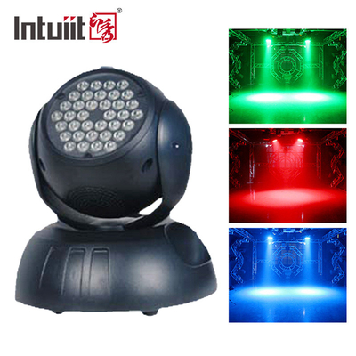 Partie de disco de Dmx DJ de lumières de lavage d'étape de RVB LED Mini Moving Head