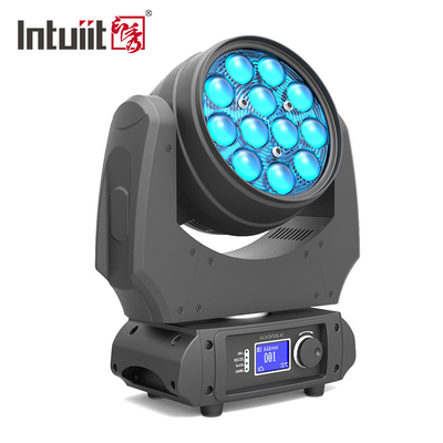 Tête de lavage en mouvement à zoom LED 12x10w Rgbw 4in1 Led