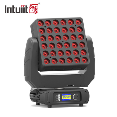 36pcs 10W RGBW IP20 Matrix a mené l'éclairage d'étape pour l'équipement du DJ d'événement